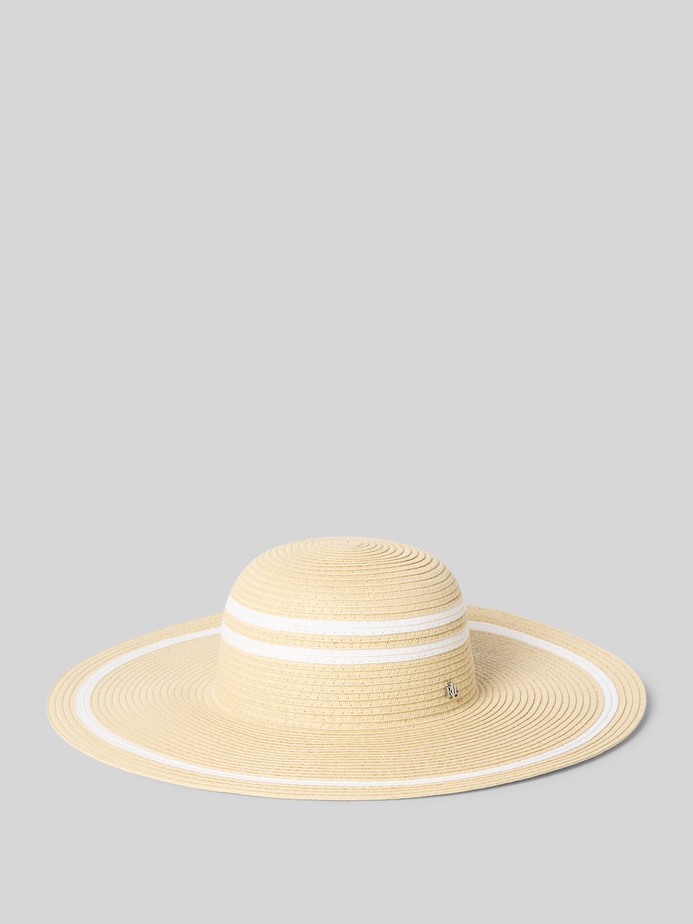 

Широкополая шляпа от солнца с этикеткой Lauren Ralph Lauren, бежевый