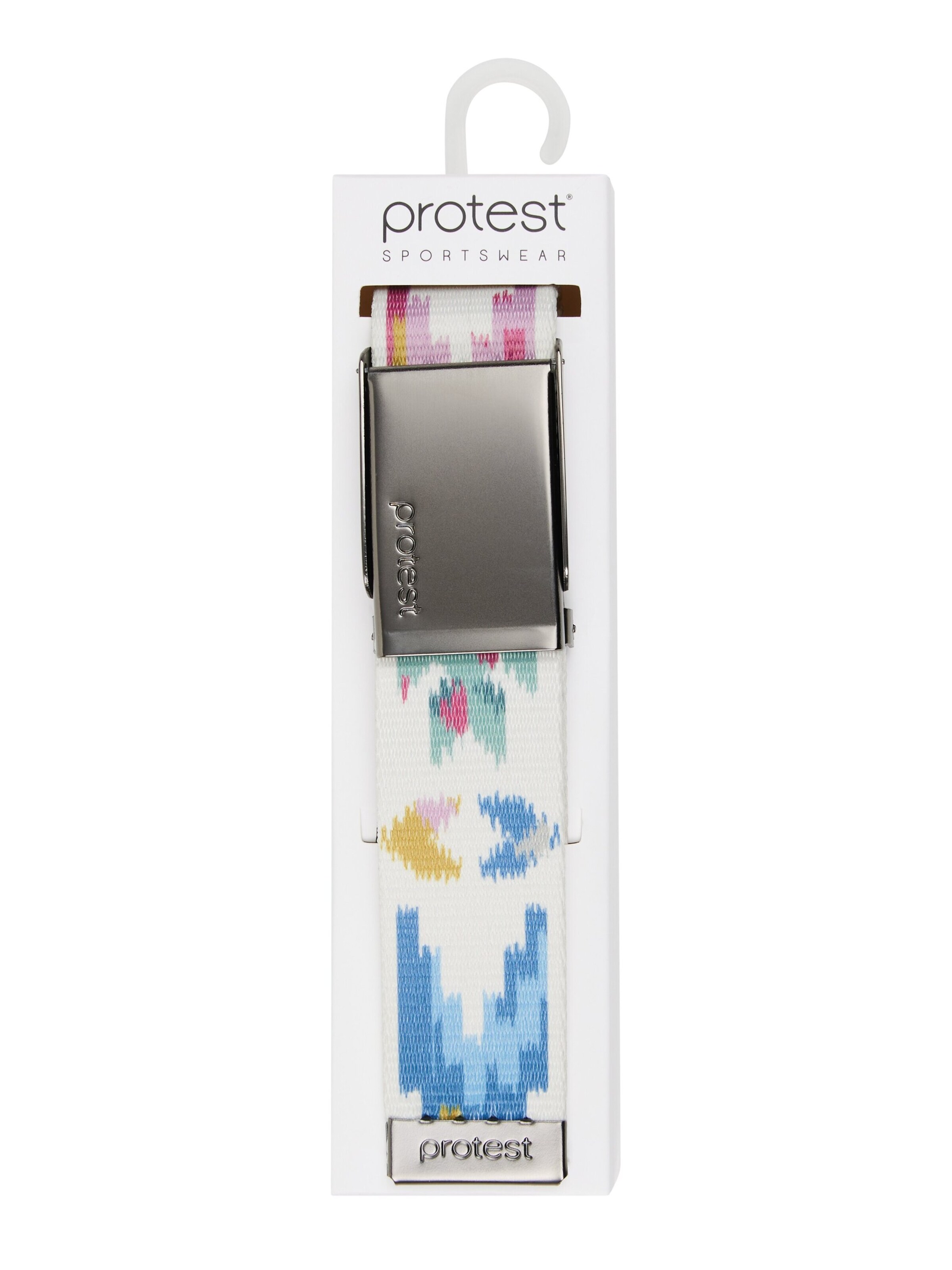 

PROTEST Спортивный пояс 'PRTMETAL' в цвете Off White