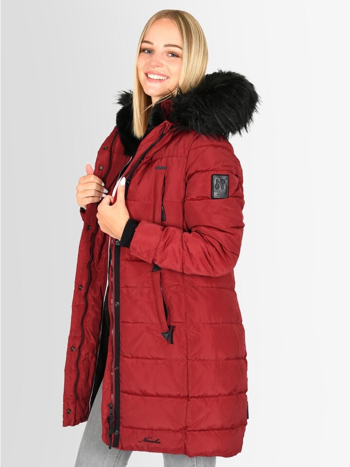 

Пуховик Navahoo Winterjacke B897, красный