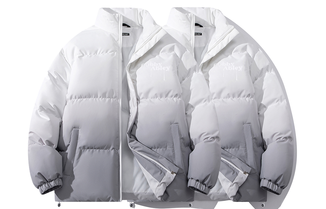 

BOBBY ABLEY Пуховик Unisex, 2 Pack (Gradient White+Gradient White)