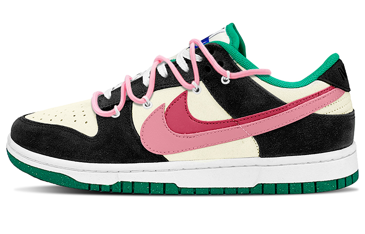 

Кроссовки Nike Dunk Skateboard Shoes Women's Low-Top Pink, Черный, Кроссовки Nike Dunk Skateboard Shoes Women's Low-Top Pink