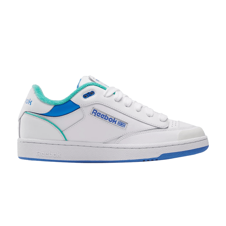 

Кроссовки Reebok Club C Bulc 'White Unleashed Green Blue', белый