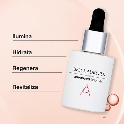 Бустер Bella Aurora — Advanced Booster Aha увлажняющая впитывающая с эффектом пилинга отшелушивающее средство, 30 мл — фото 3