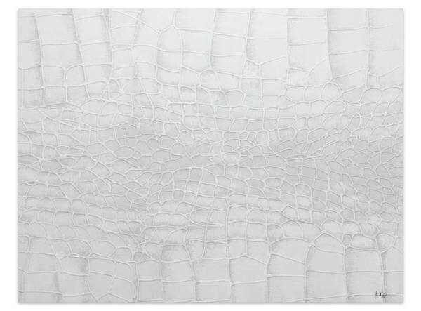 

Акриловая картина ручной работы KUNSTLOFT White Snake, белый