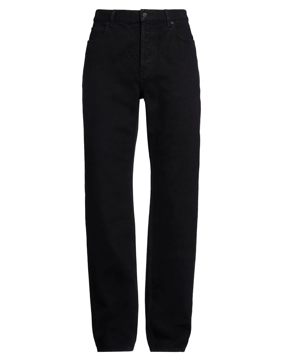 Джинсы прямые Saint Laurent черные