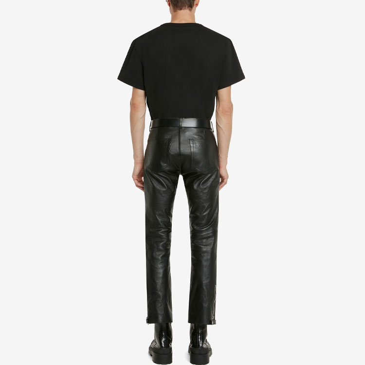 Графическая футболка с принтом Crewneck Alexander McQueen, черный — фото 3