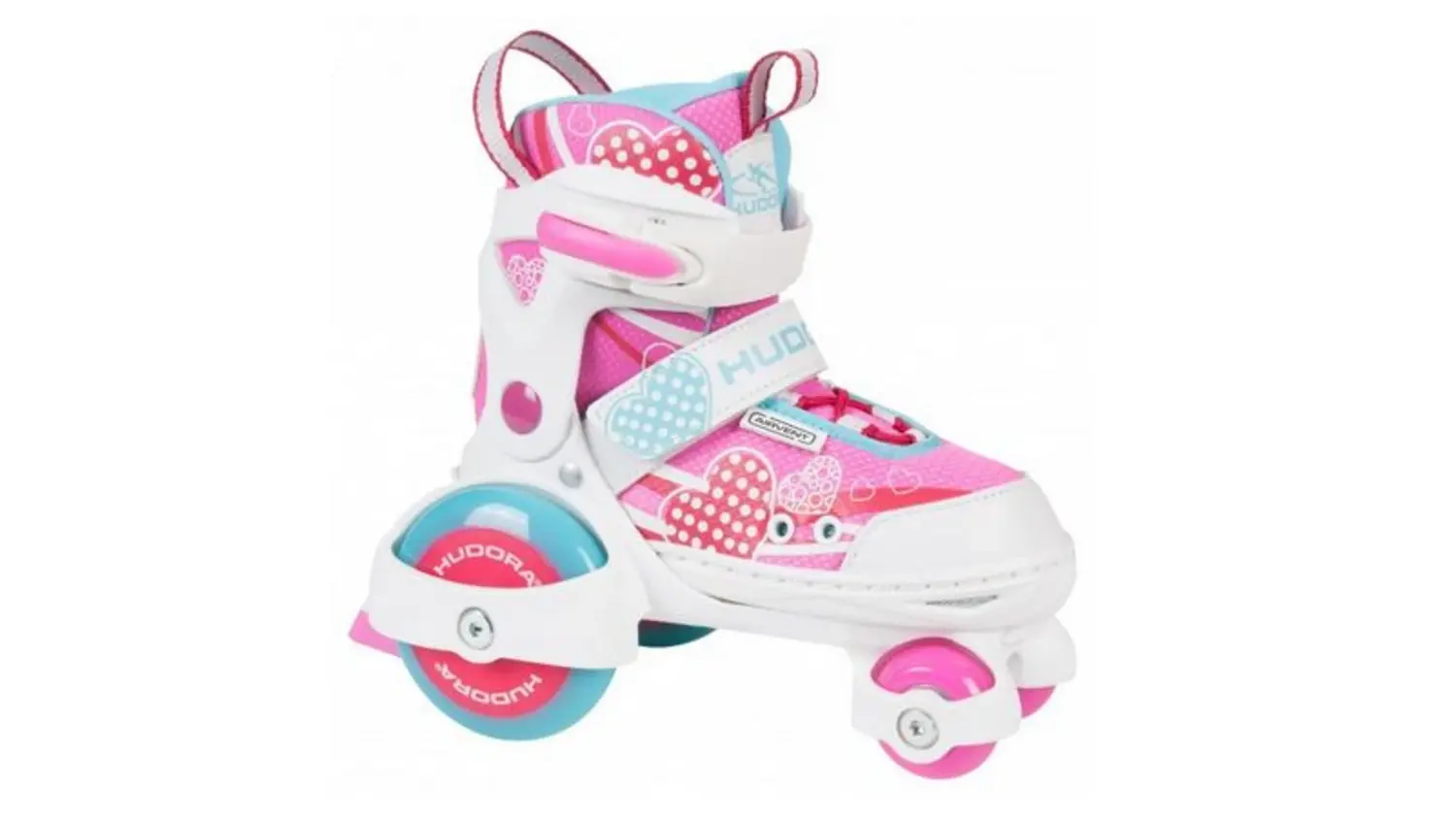 

Hudora Роликовые коньки My First Quad Girl, размер 26-29