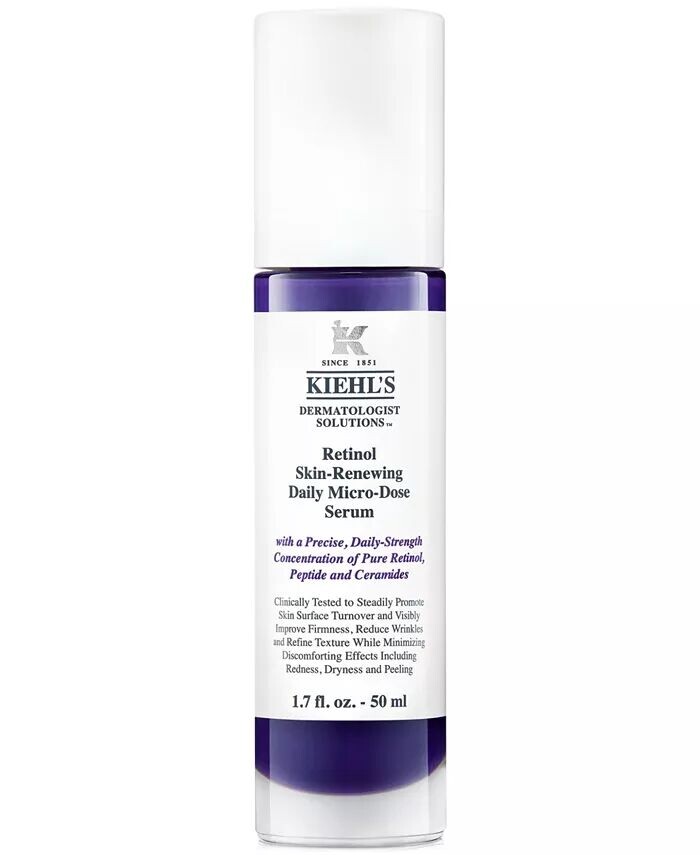 

Kiehl's With 1851 Микродозовая антивозрастная сыворотка с ретинолом, керамидами и пептидами Kiehl'S Since 1851