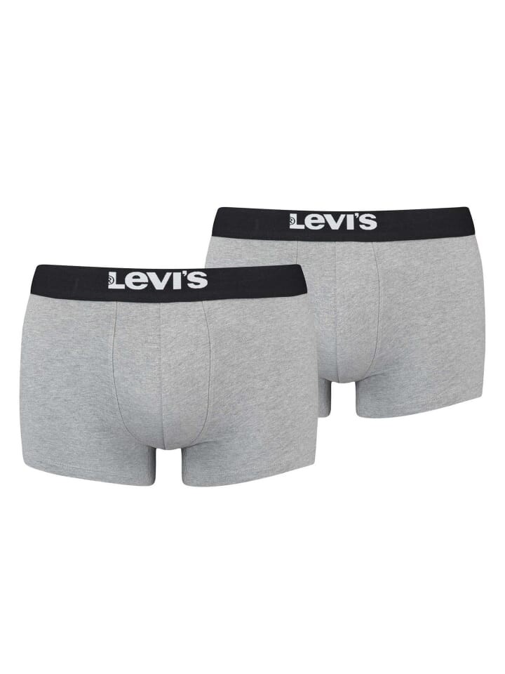 Боксеры Levi´s short 4er Pack, цвет grau melange — фото 3