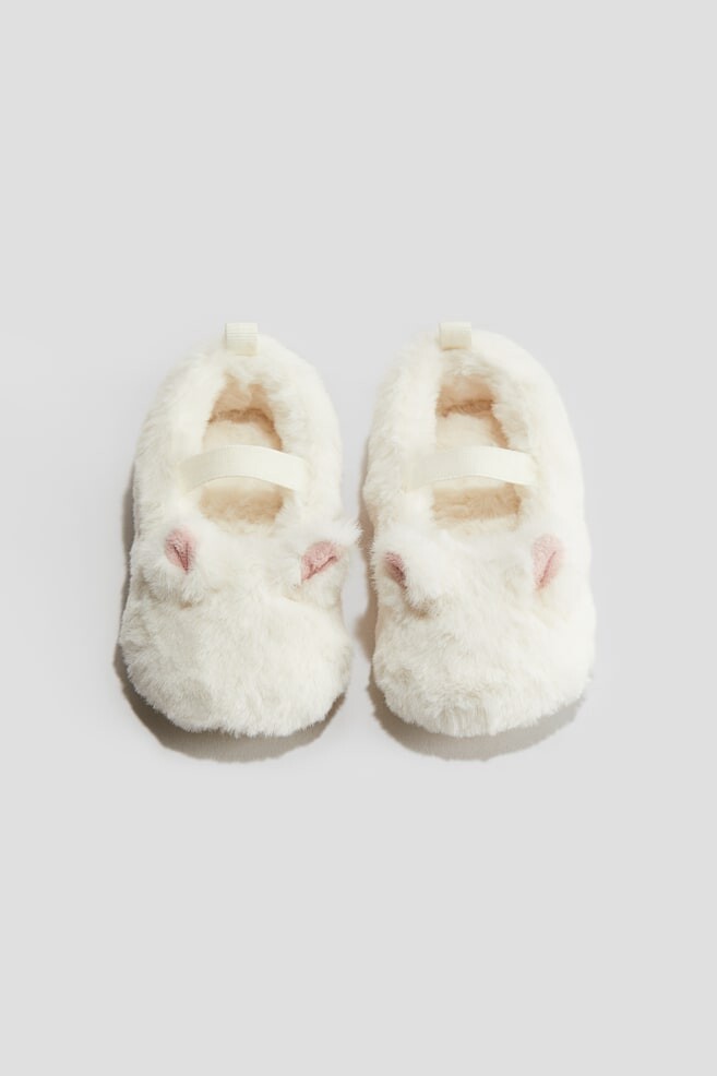 

Мягкие тапочки H&M, белый