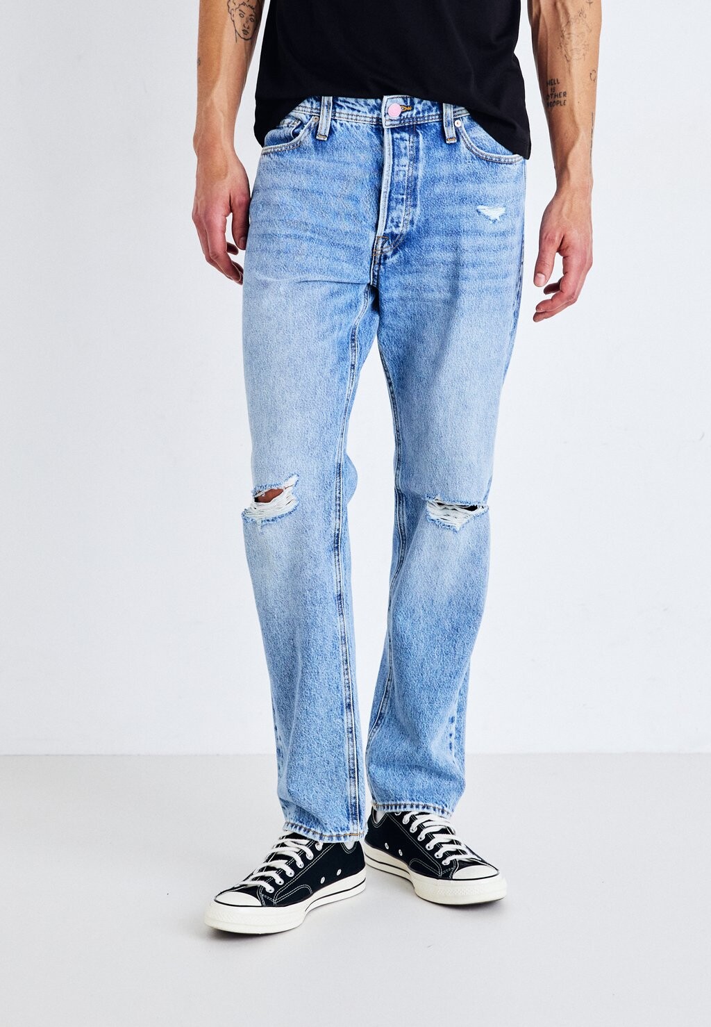 

Джинсы свободного кроя CHRIS ORIGINAL SQ Jack & Jones, синий