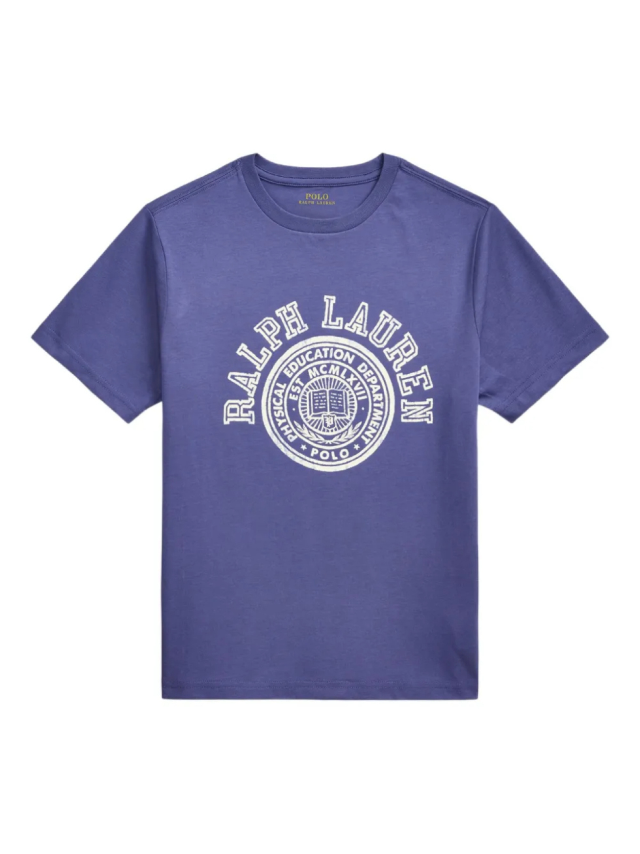 

POLO RALPH LAUREN KIDS футболка с логотипом, синий