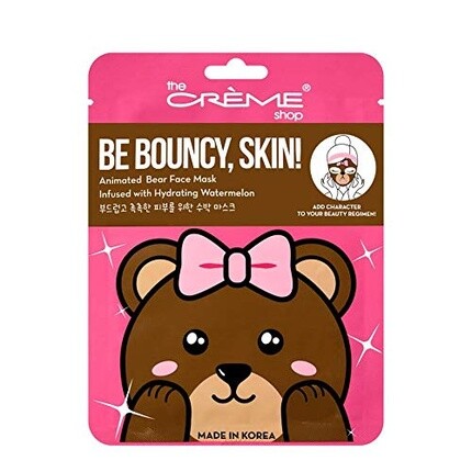 Маска для лица The Creme Shop — Увлажняющая Animated Miss Bear с арбузом, Crème — фото 3