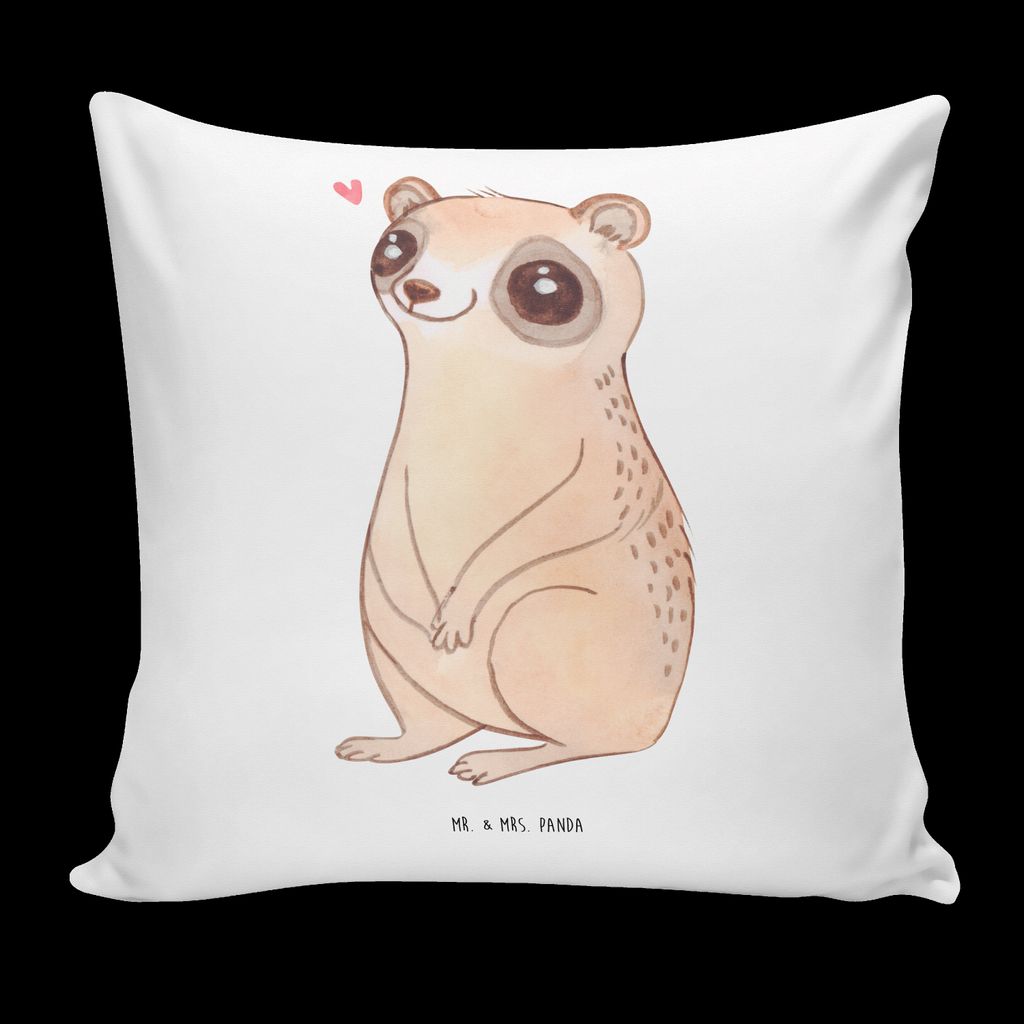 

Мистер и миссис Панда 40x40 Подушка Slow Loris Happy - Белый - Подарок, Смешные высказывания, Мотивы животных, Животные, Мило, Подушка с мотивом, Подушка, Чехол на подушку, Хорошее настроение Mr. & Mrs. Panda