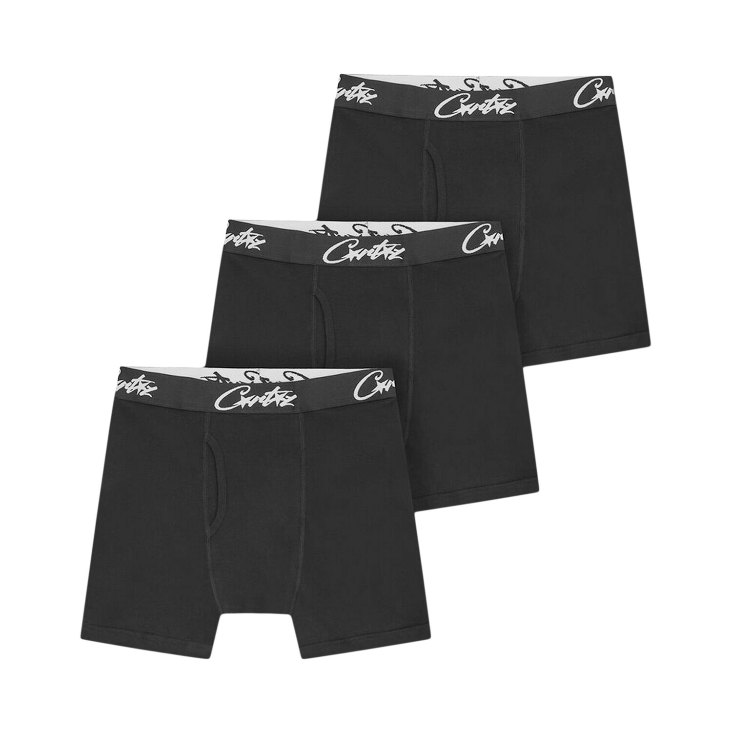 

Боксеры Corteiz Allstarz (3 шт.), черные