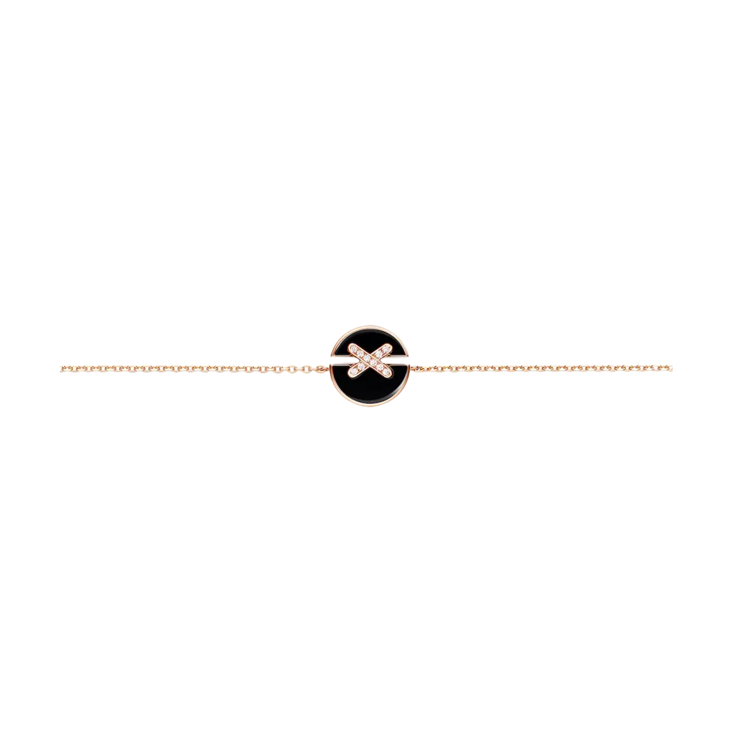 

Chaumet - браслет jeux de liens harmony из розового золота с бриллиантами и ониксом - 084999 - 084999 CHAUMET