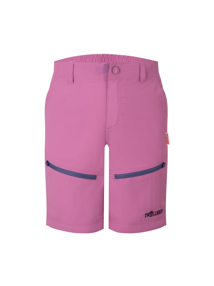 

Шорты бермуды Trollkids, цвет mallow pink
