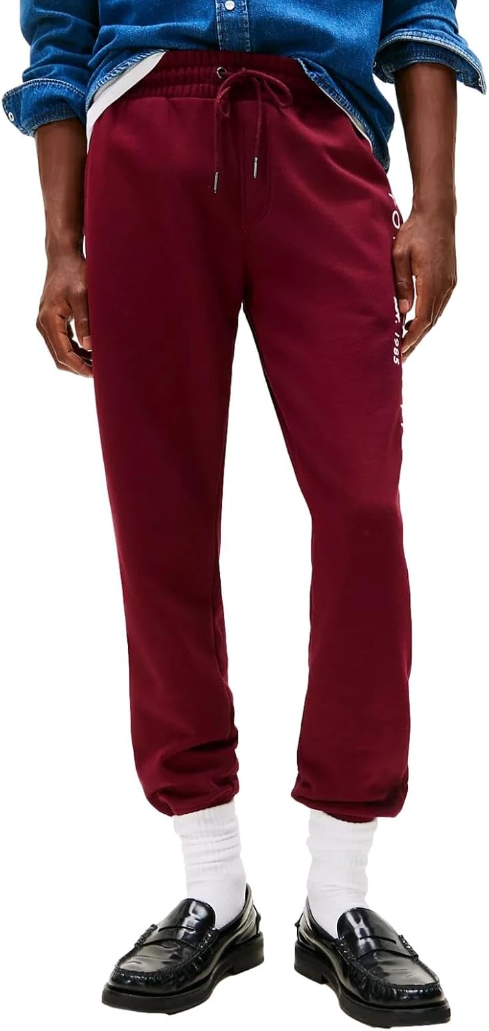 

Мужские спортивные брюки с логотипом и карманами TOMMY HILFIGER, размер M, цвет P Navy, Rouge