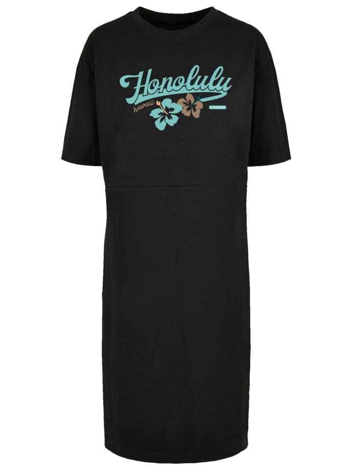 

Короткое платье F4NT4STIC Oversized Kleid Honolulu, черный