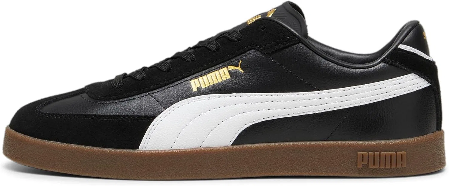 Кроссовки Puma Herren Club II EraSneaker, 2-Puma Black Puma White Puma Gold