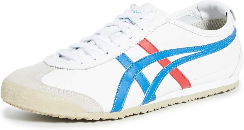Кроссовки Onitsuka Tiger Unisex Adult Mexico 66, белый/синий