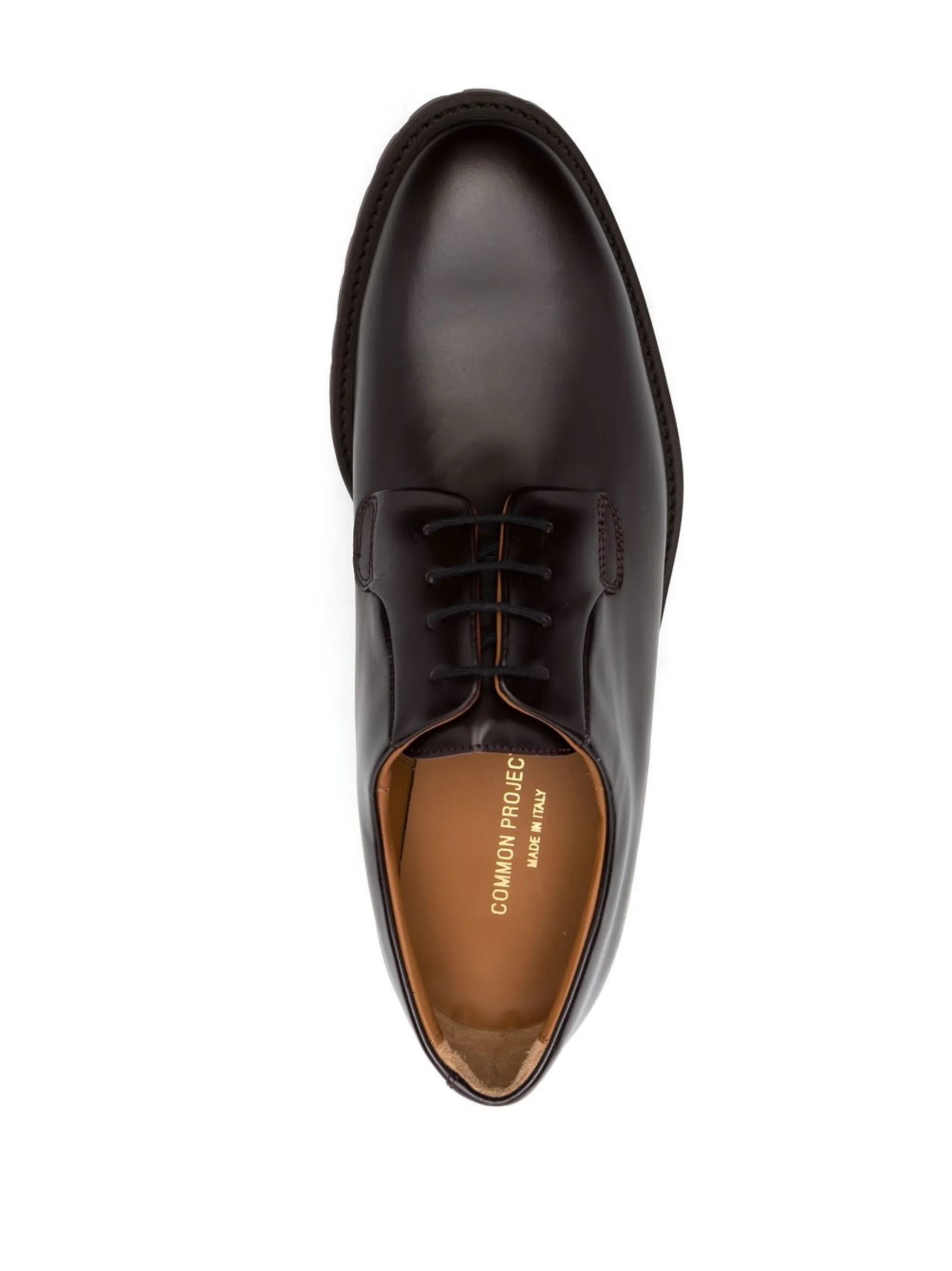 Туфли дерби на шнуровке Common Projects, коричневый — фото 4