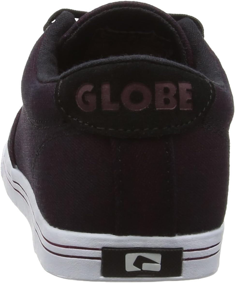 Мужские низкие кроссовки Globe, белый/фиолетовый/бордовый — фото 3