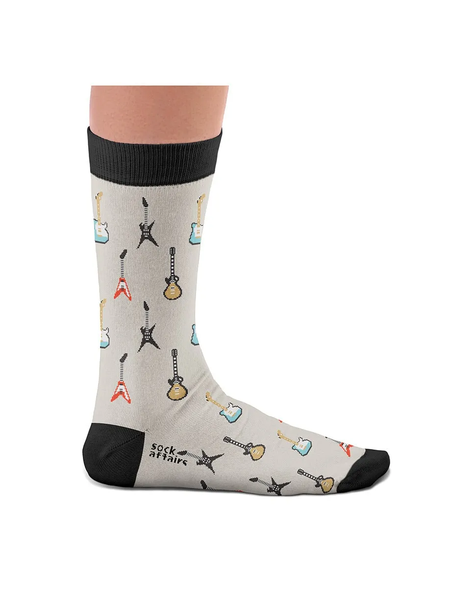 

Мужские носки Six String из хлопка Sock Affairs, светло-серый