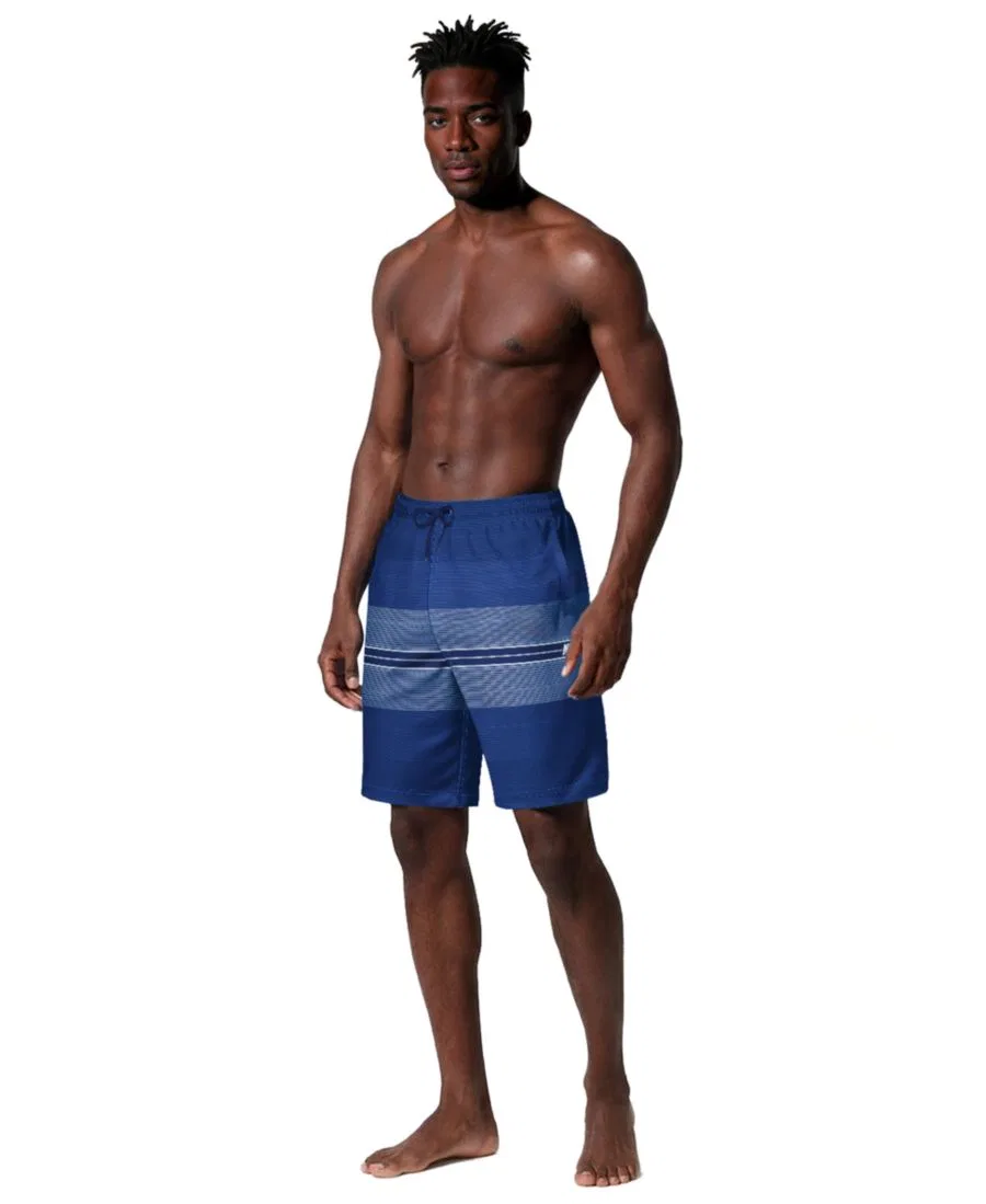 Мужские плавательные шорты Breaker Stripe Volley длиной 23 см Nike, темно-синий — фото 2