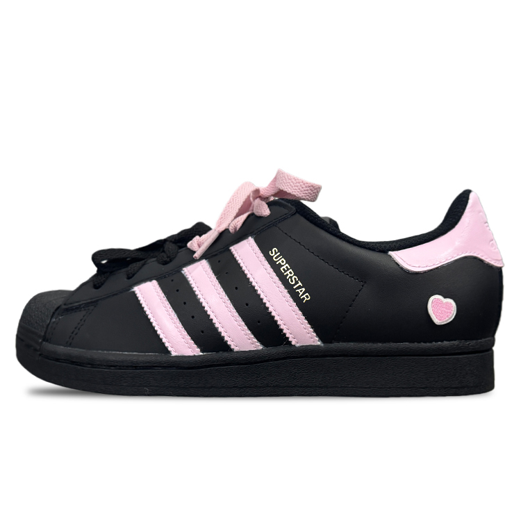 

Adidas Originals Superstar 2 Heart Light Pink, Shell Head Abrasion Resistant Support Low top детские скейтборд кроссовки