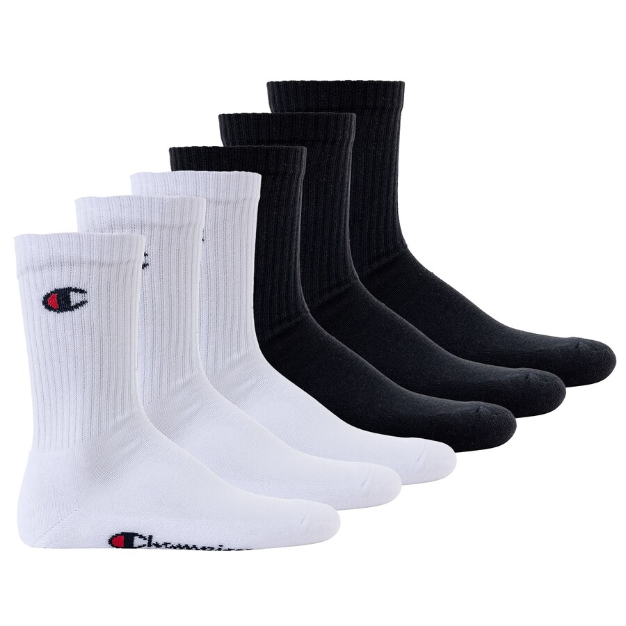 

Носки Champion Authentic Athletic Apparel Athletic Socks, черный/белый