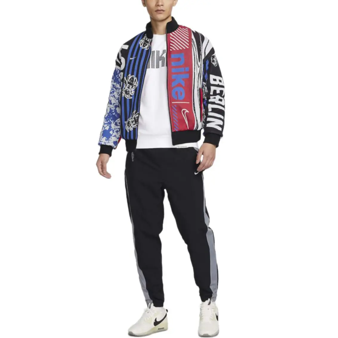 Куртка Therma-FIT мужская многоцветная Nike, цвет Multicolor — фото 4