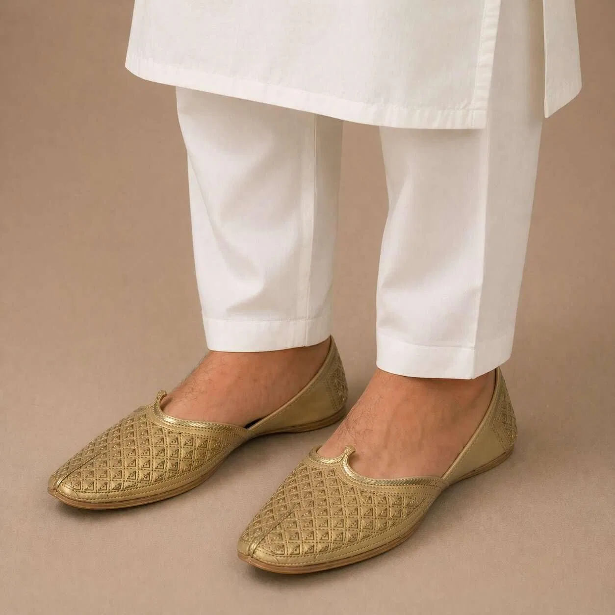 Мужские лоферы Golden Khussa Shoes, Gold Step n Style — фото 2