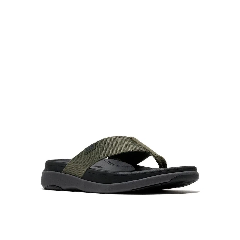 Мужские сандалии F-Mode Go Textured Webbing Deep Olive от Fitflop