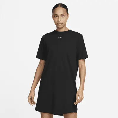 

Платье Nike Sportswear Chill Knit, черный/белый