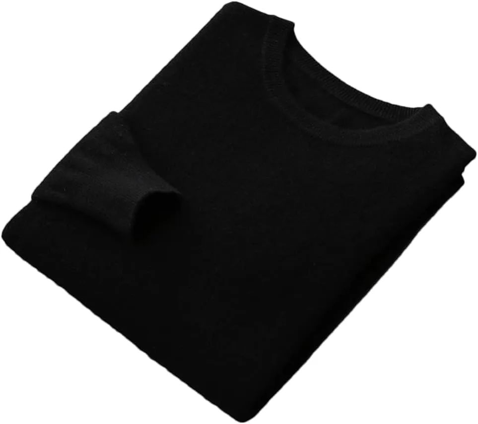 

Мужской тонкий свитер с длинными рукавами и круглым вырезом Hamthuit