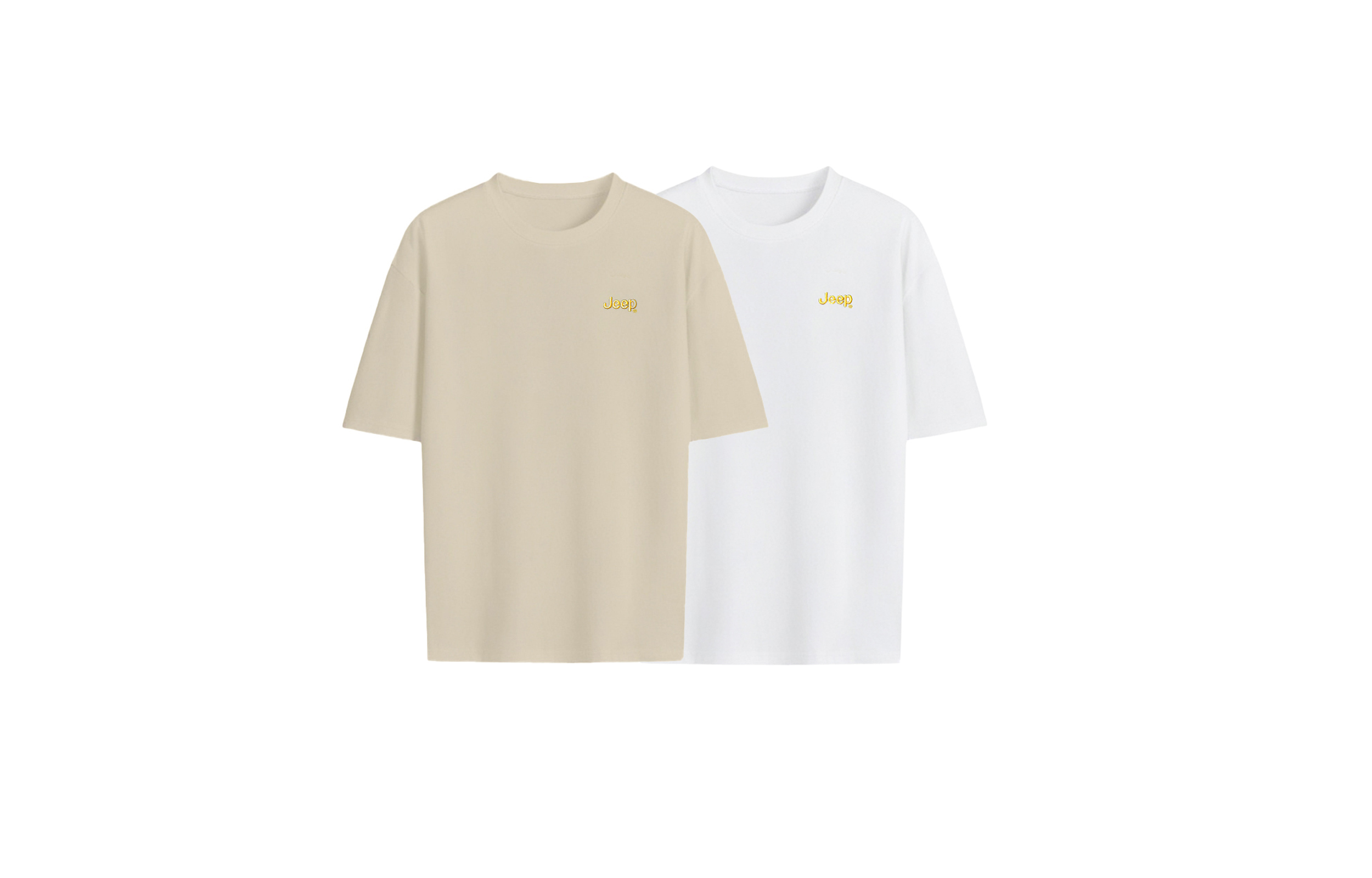 

Футболка Outdoor Luxury Collection Unisex, 2 шт Jeep, 2 pack (белый+хаки)