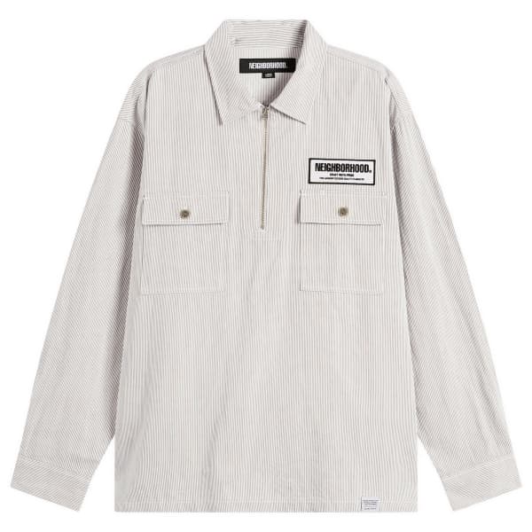 

Классическая рабочая рубашка-пуловер Neighborhood, бежевый