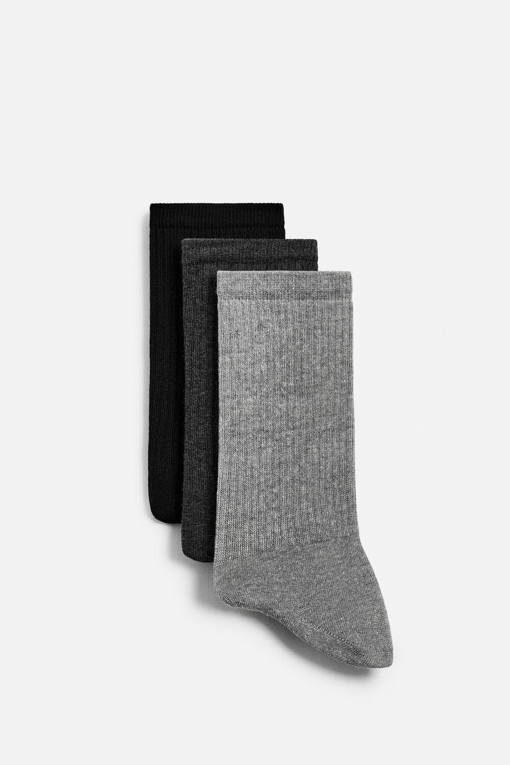 

Упаковка из 3 рубчатых носков ZARA, цвет various