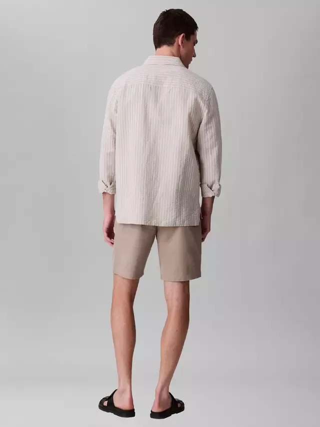 Классические шорты Calvin Klein, Vintage Khaki — фото 3