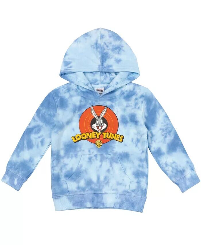 

Толстовка с капюшоном Bugs Bunny Fleece Pullover для мальчиков Looney Tunes, синий