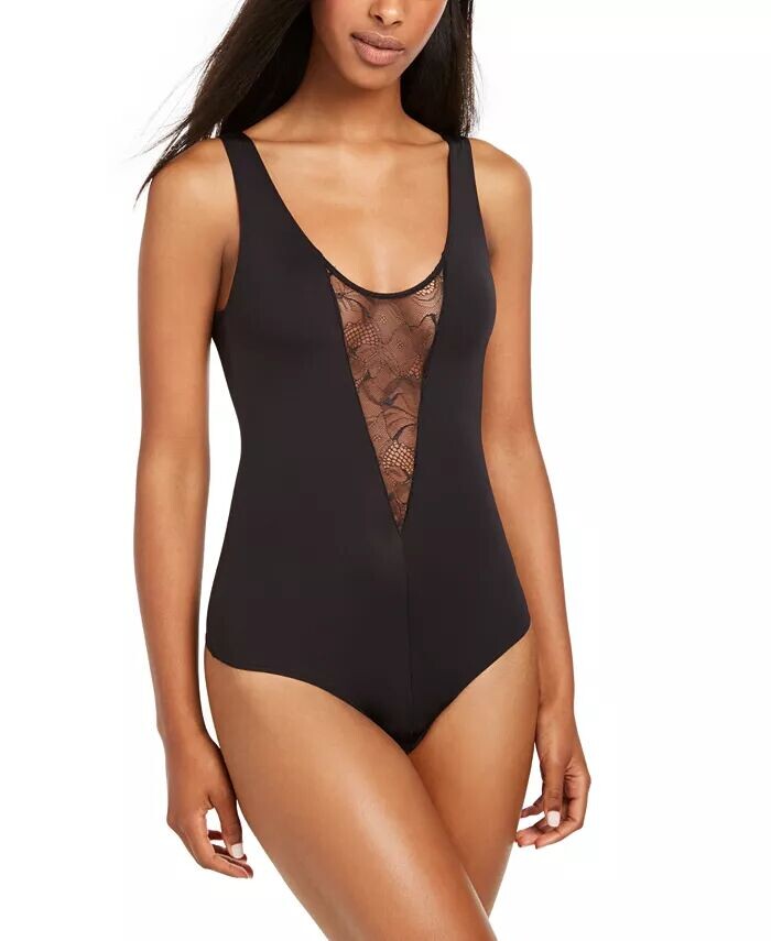 

Женское нижнее белье Lydia Thong Bodysuit, только онлайн Vince Camuto, черный