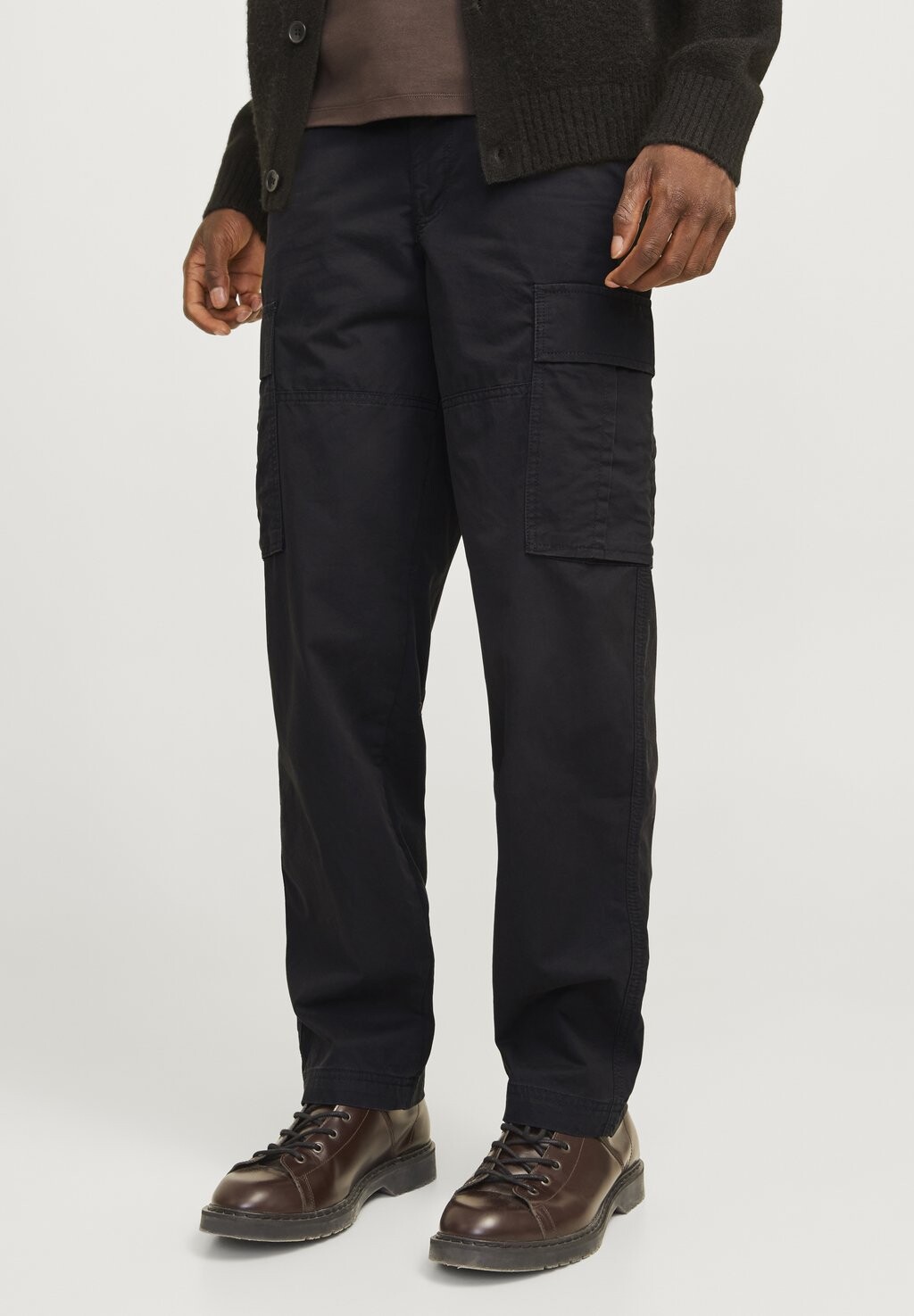 

Брюки карго JWHBILL JJEVANS Jack & Jones, черный