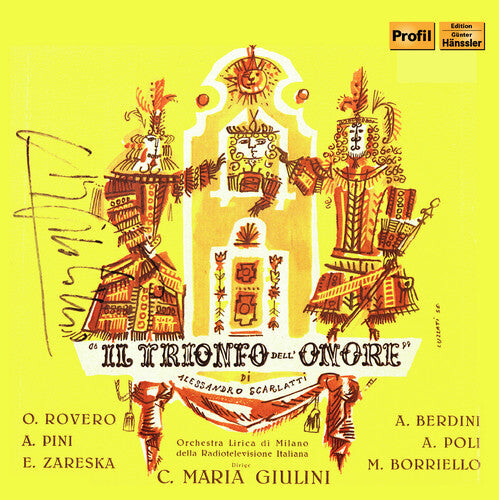 

CD диск Scarlatti / Orchestra Lirica Di Milano: Alessandro Scarlatti: Il Trionfo Dell'Onore