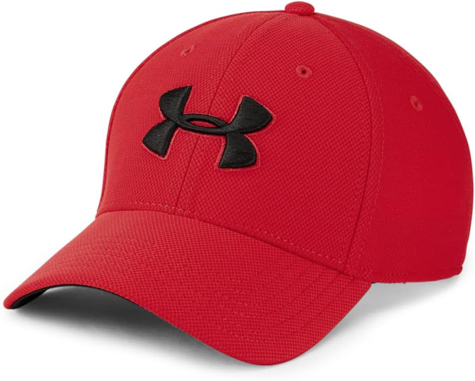 

Мужская кепка Under Armour Heathered Blitzing 3.0, Red (600)/Black