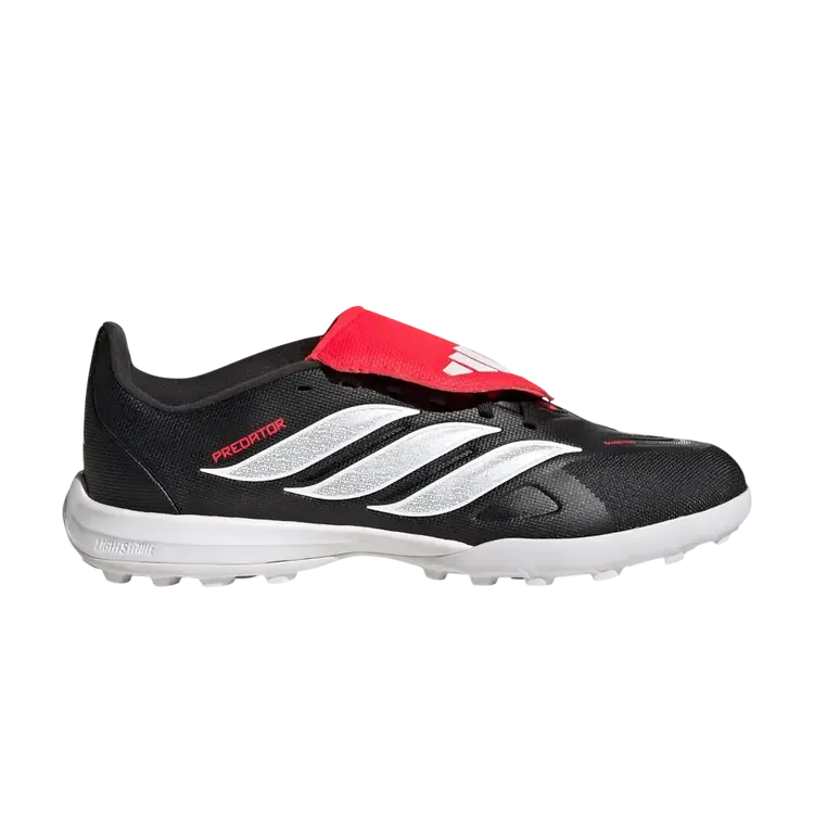 Adidas Predator League TF Little Kid 'Core Black Cloud White Lucid Red'