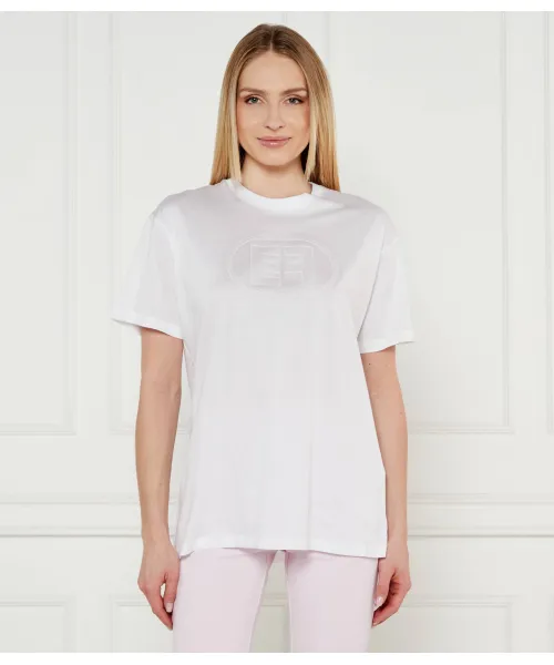 

Футболка Regular fit Elisabetta Franchi, белый