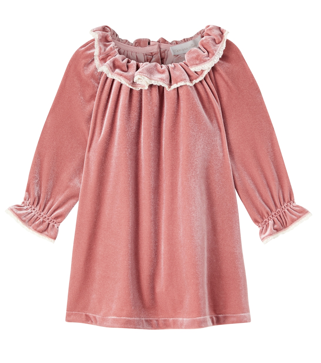 

Платье Baby Lili из бархата с оборками C'era Una Volta, Dusty Pink