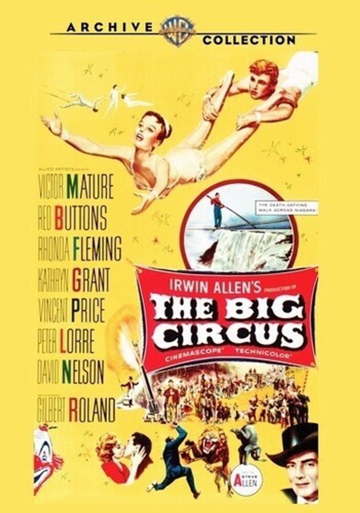 

Диск DVD The Big Circus [1959] [Manufactured On Demand] (DVD-R)