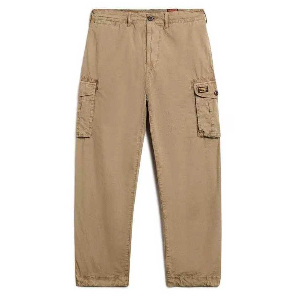 

Брюки карго Superdry Parachute Light, коричневый